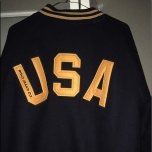 Men’s XL Polo Varsity Jacket